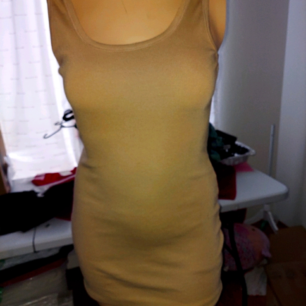 Tank top body con dress